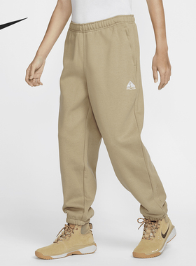 Nike/耐克正品冬新款男女户外针织加绒束脚长裤FV8651-247