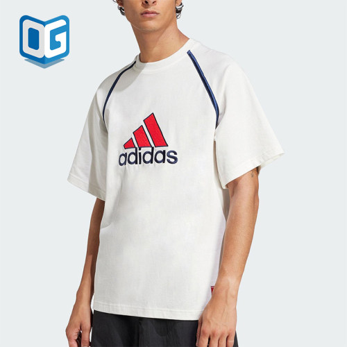 Adidas/阿迪达斯正品2025夏季款男士经典针织运动圆领短袖IM7840