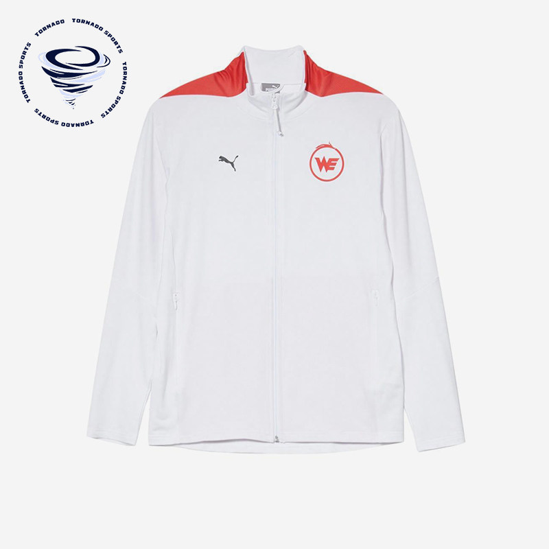 Puma/彪马正品春秋男士针织拼接透气宽松经典运动外套605764-16