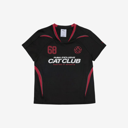Puma/彪马官方正品Future Cat女士运动足球宽松短袖T恤636278-01