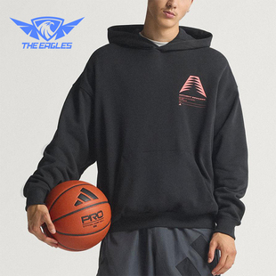 男士 Adidas 款 2025秋季 日常运动连帽篮球卫衣JM2675 阿迪达斯正品