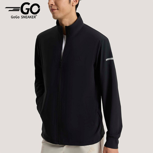 Adidas/阿迪达斯正品春季男士宽松立领经典运动耐穿外套KW4772