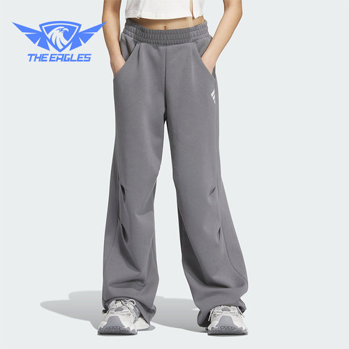 Adidas/阿迪达斯正品新款女士户外宽松保暖耐穿长裤JM4266