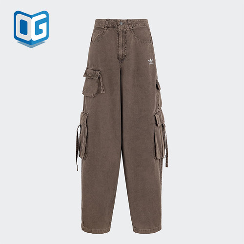 Adidas/阿迪达斯正品ESENTIALSENTIALS女士工装长裤KD4113
