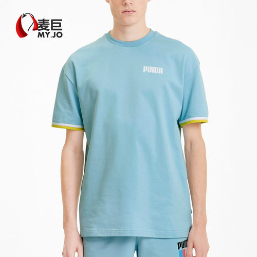 彪马男子休闲运动短袖T恤