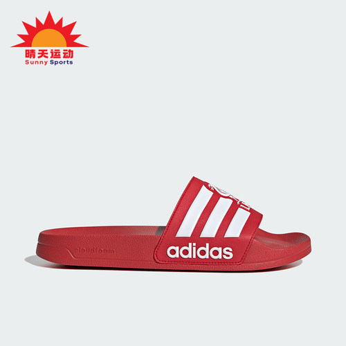 Adidas/阿迪达斯正品夏季男女防滑利物浦休闲轻便运动拖鞋JS4965