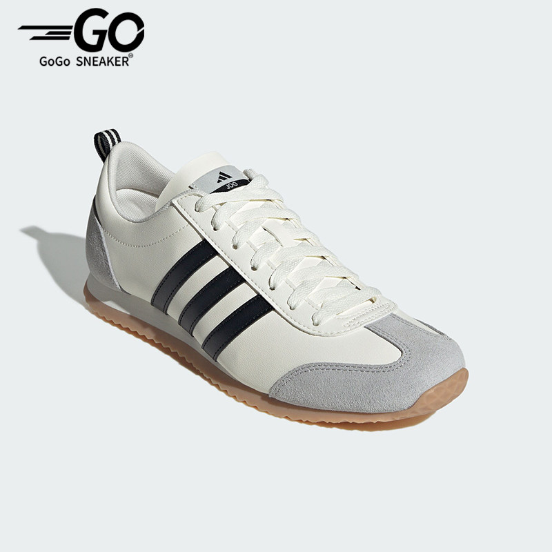 阿迪达斯男女同款复古薄底休闲鞋