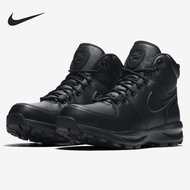 Nike/耐克官方正品 MANOA LEATHER 男子高帮缓震运动鞋454350-003