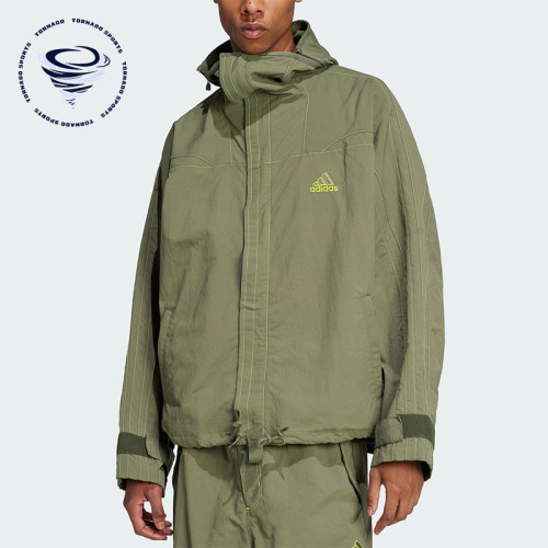 Adidas/阿迪达斯正品2025春季男士复古工装宽松外套JD5420