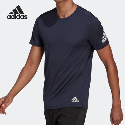 阿迪达斯正品男子T恤短袖