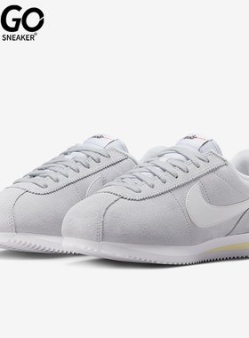 Nike/耐克正品Cortez女士系带皮革日常耐磨休闲运动鞋IB1857-001