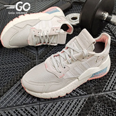 阿迪达斯正品 休闲鞋 三叶草 JOGGER Adidas 女子经典 NITE FV4136