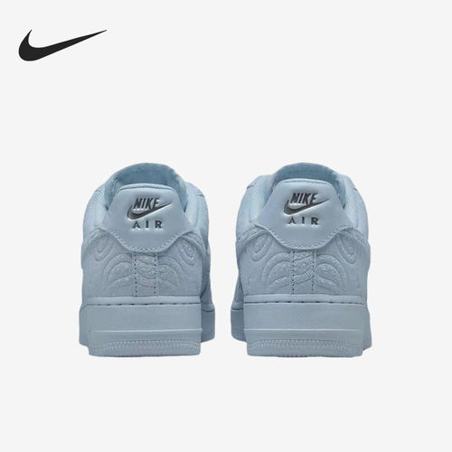 Nike/耐克正品AirForce1空新款浅蓝色街头休闲板鞋IO1259-400