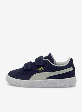 Puma/彪马正品2024新款小童经典休闲魔术贴运动板鞋380563-03