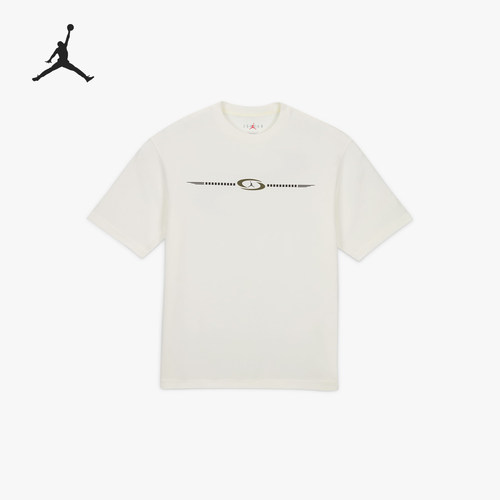 Nike/耐克正品JORDAN男士休闲印花透气运动短袖T恤DZ5511-133