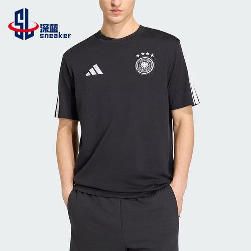 Adidas/阿迪达斯正品DNALogo标志短袖T恤新款经典男短袖T恤JZ9352