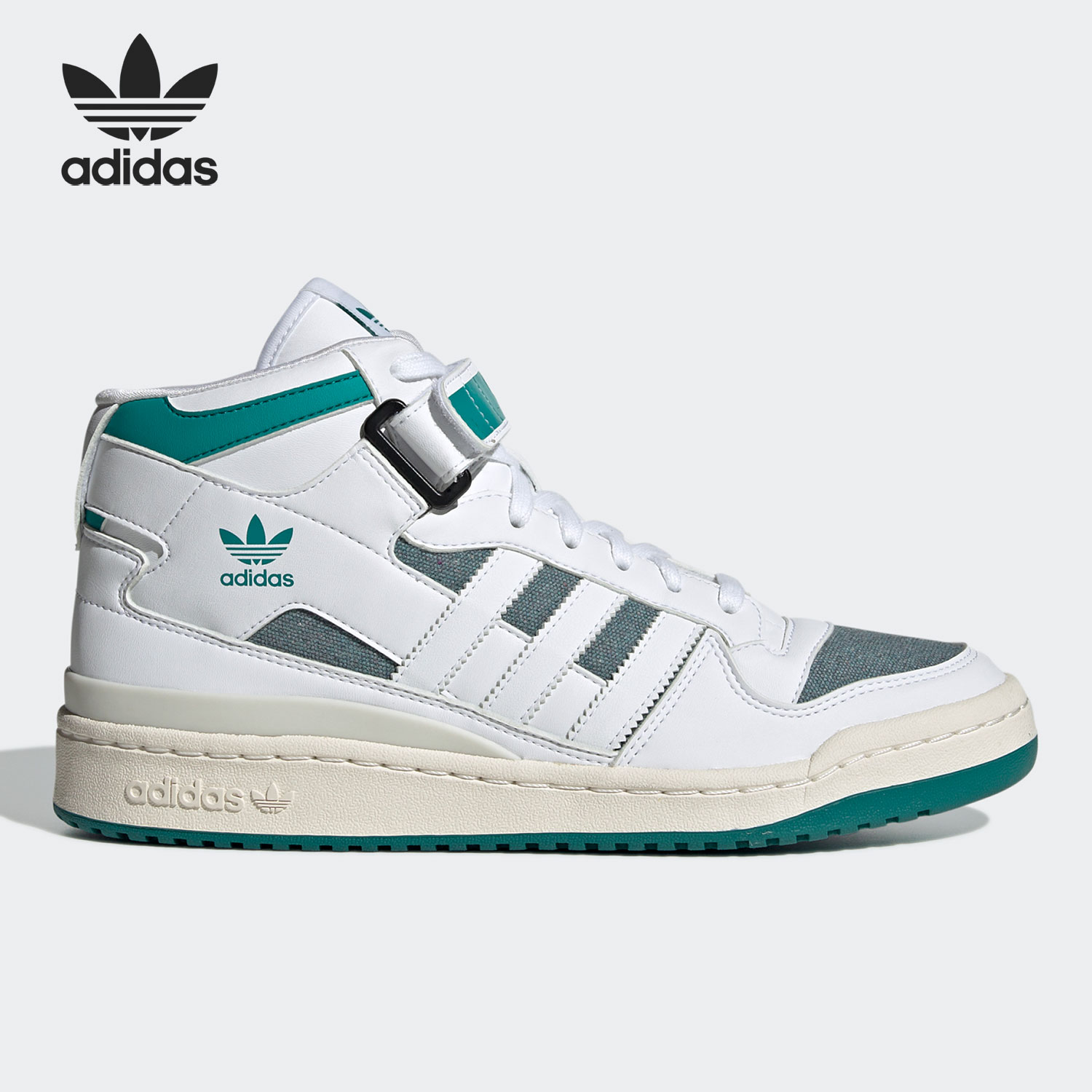 Adidas/阿迪达斯正品三叶草休闲男女高帮轻便运动鞋 GZ6336
