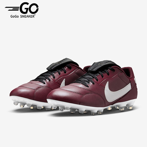 Nike/耐克正品Premier 3男士低帮系带减震经典足球鞋HM0265-602