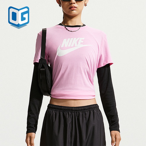 Nike/耐克正品女士透气经典套头圆领时尚短袖T恤DX7907-621