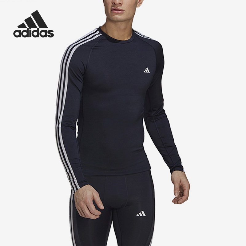 Adidas/阿迪达斯正品冬季新款男子运动训练紧身长袖T恤HJ9912,运动服/休闲服装,运动T恤,淘宝优惠券,粉丝福利购,淘宝优惠卷