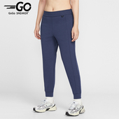 耐克正品 中腰束脚跑步长裤 2025冬季 Nike 款 女士经典 HQ8185 410