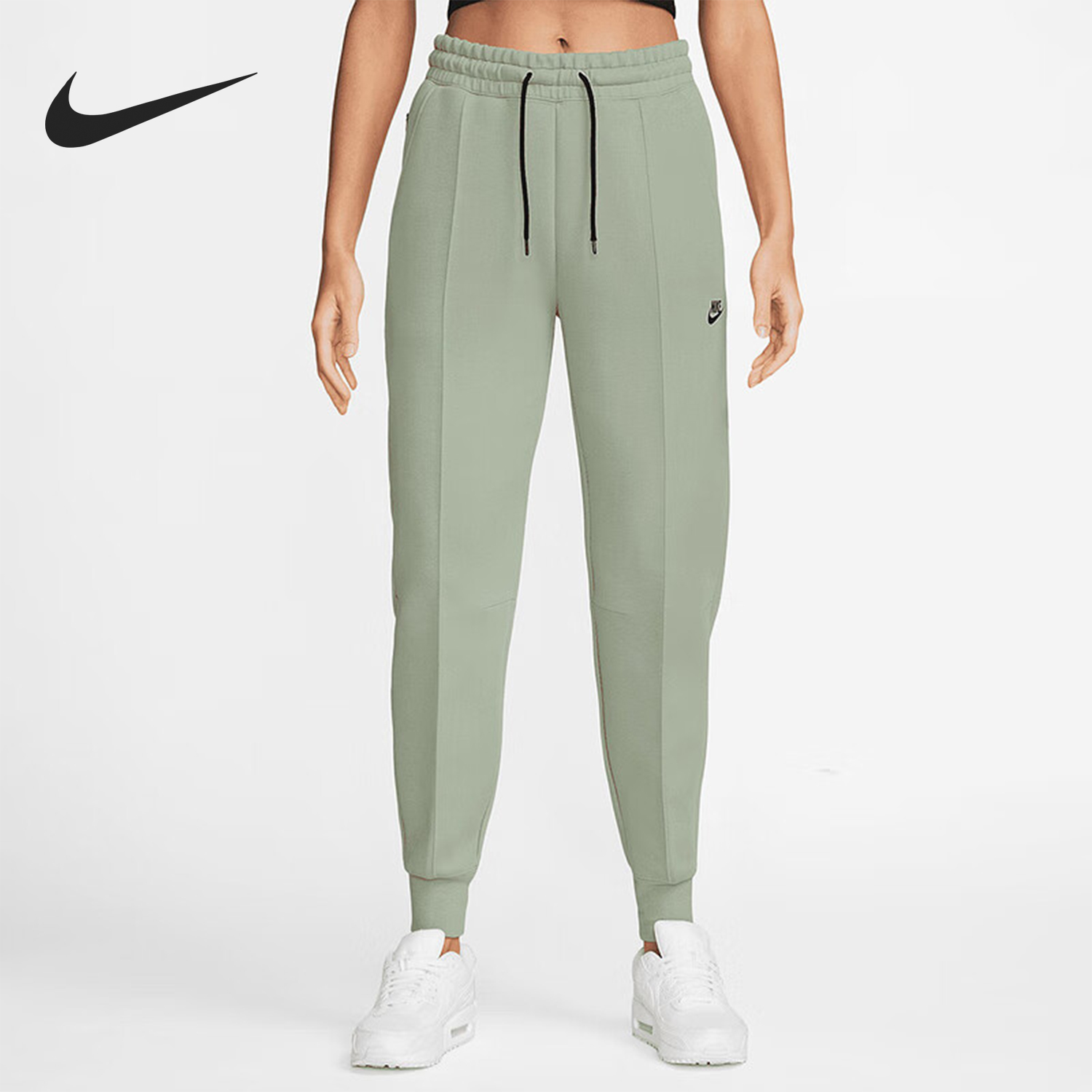 耐克女士束脚针织休闲长裤
