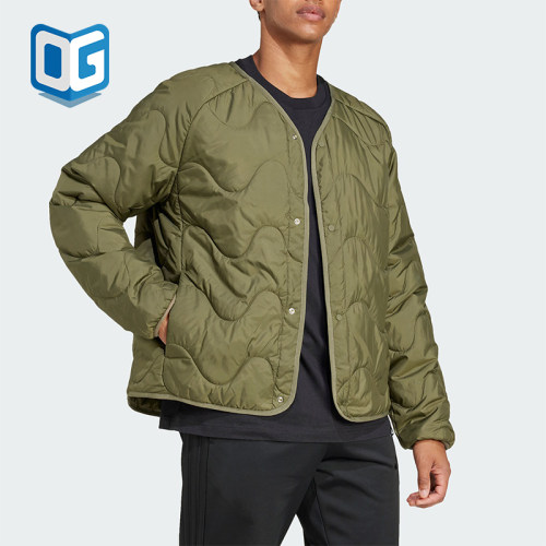 阿迪达斯男士保暖运动休闲棉服