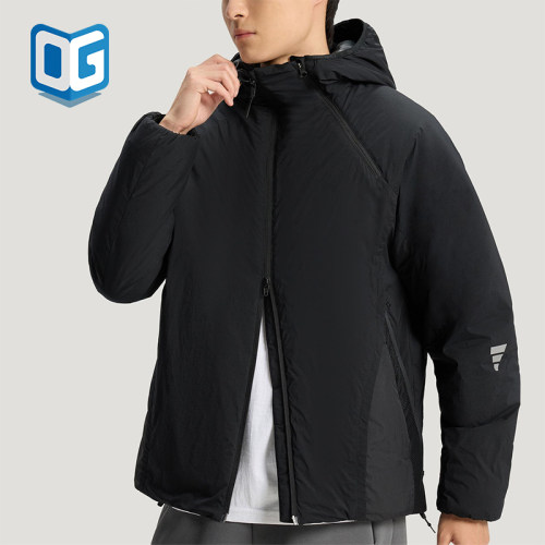 Adidas/阿迪达斯正品2025冬季款男士日常连帽运动耐穿棉服KH0413