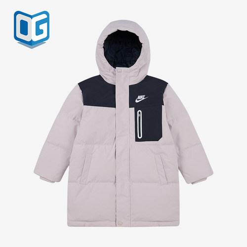Nike/耐克正品小童三防连帽防风休闲舒适羽绒服IO6080-019