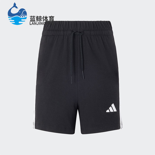 Adidas/阿迪达斯正品W 3S SJ SHO女士针织运动休闲短裤JY8574