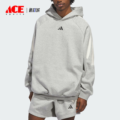 Adidas/阿迪达斯正品BasketbalBasketbalFLEC经典连帽卫衣KB7540