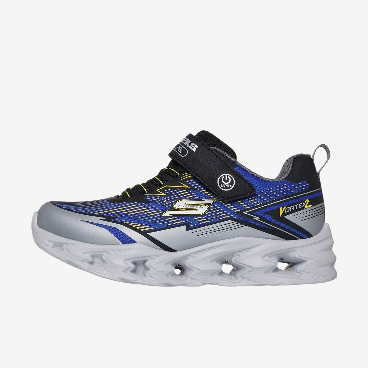 Skechers斯凯奇正品S-Lights大童低帮运动时尚休闲鞋400605L-SLBK