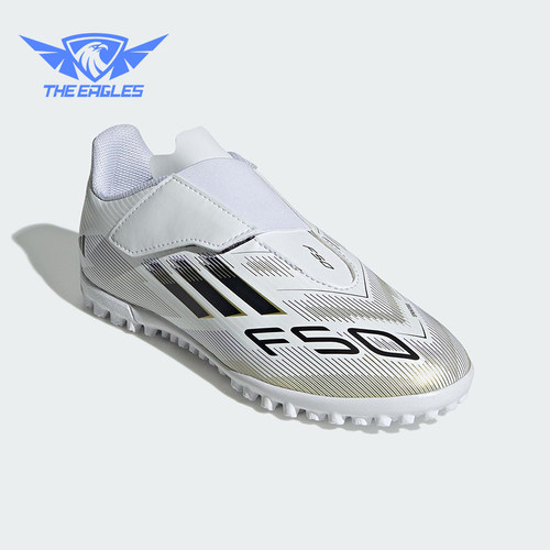 Adidas/阿迪达斯正品F50 CLUB VEL儿童魔术贴经典足球鞋JR1700
