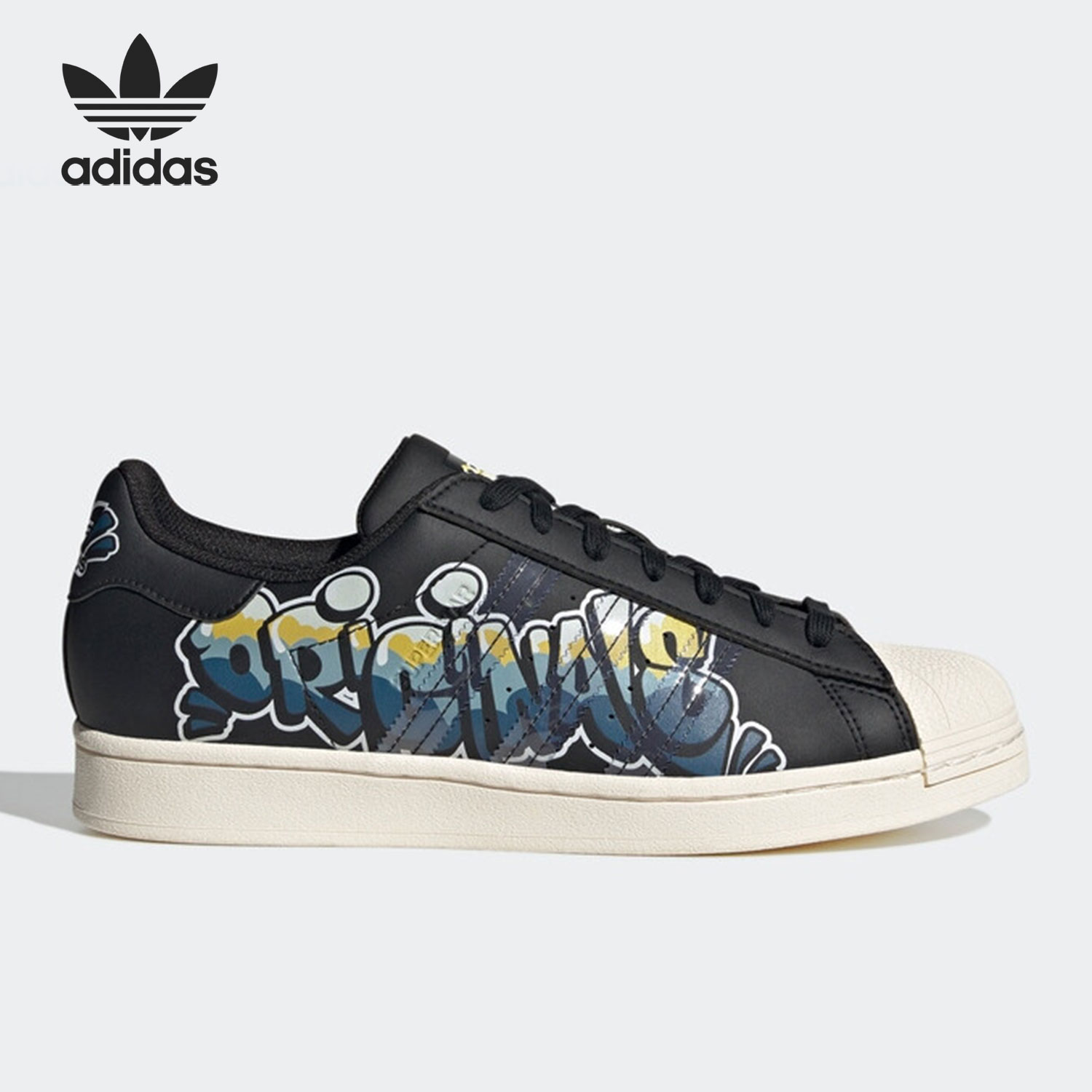 Adidas/阿迪达斯正品夏季新款三叶草男女同款运动板鞋GW4444