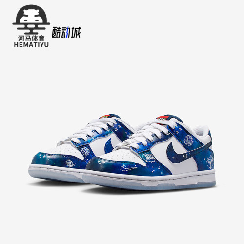 Nike/耐克正品Dunk GS女子大童休闲低帮系带轻便运动鞋IM1448-100