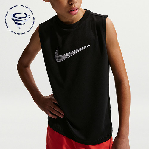 Nike/耐克正品MultiDri-FIT无袖上衣新款经典无袖T恤IF2758-010
