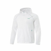 夹克外套AFDU973 简约训练舒适透气时尚 跑步系列男士 李宁正品