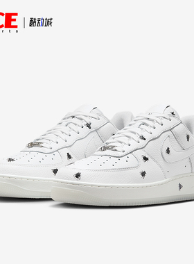 Nike/耐克正品Air Force 1男士轻便苍蝇图案运动休闲鞋IM3081-100