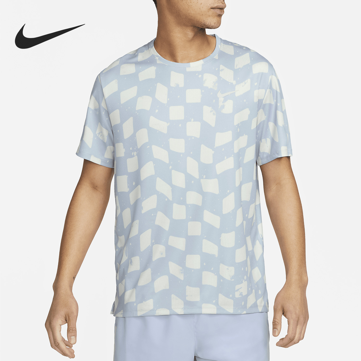 Nike/耐克官方正品夏季新款跑步圆领透气男子运动短袖DX0871-479