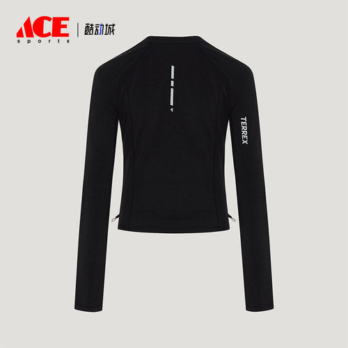 Adidas/阿迪达斯正品女士经典先锋户外修身运动长袖T恤KY1863