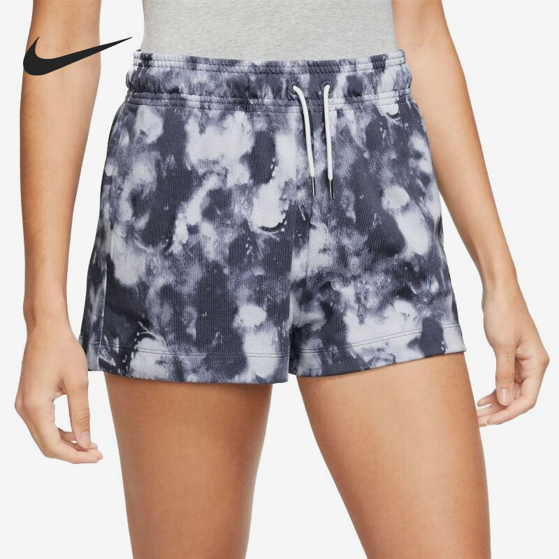Nike/耐克官方正品Sportswear 女子针织扎染运动短裤DV7923-015,运动服/休闲服装,运动中长裤／短裤,淘宝优惠券,粉丝福利购,淘宝优惠卷