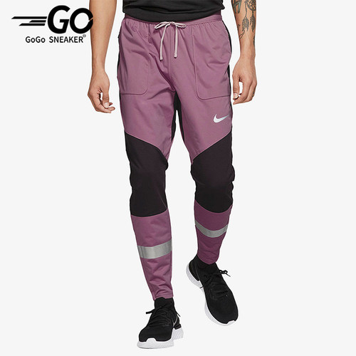 Nike/耐克正品新款男紫黑色训练轻盈经典运动长裤CJ1463-516