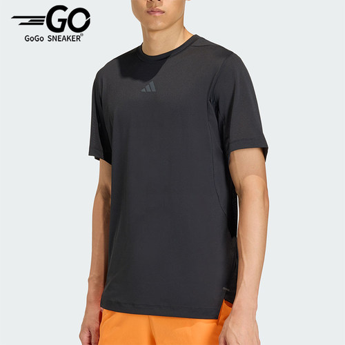 Adidas/阿迪达斯正品2026年男士轻便经典运动短袖T恤健身服KE9932