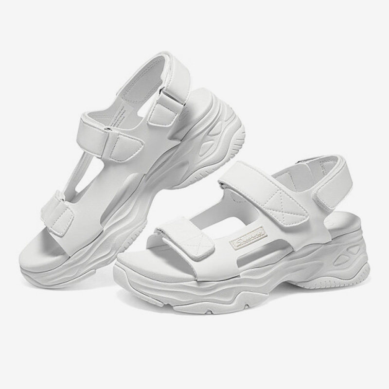 Skechers/斯凯奇正品夏季新款复古简约透气厚底女子运动凉鞋,运动鞋new,运动沙滩鞋/凉鞋,淘宝优惠券,粉丝福利购,淘宝优惠卷