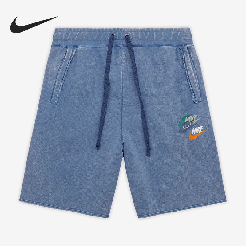 Nike/耐克官方正品夏季男子透气宽松运动休闲五分裤 DV3315-410