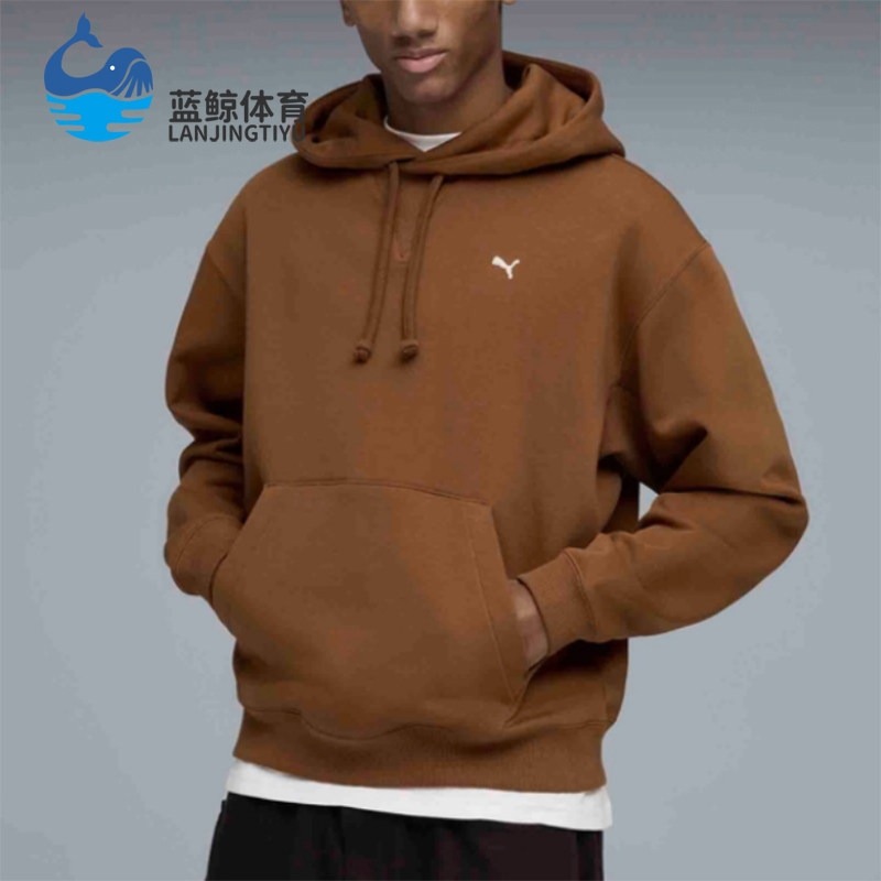 Puma/彪马正品Select ESSENTIALS男士加绒经典运动卫衣634732-07