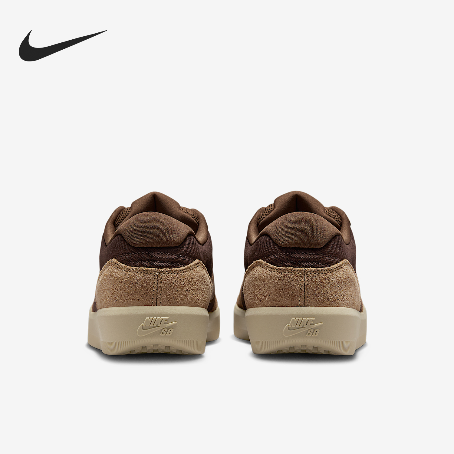 Nike/耐克官方正品SB Force 58男女耐穿翻毛皮滑板鞋DV5477-201