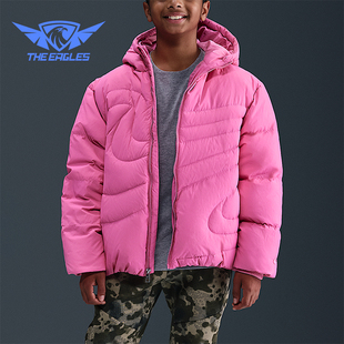 Swoosh大童连帽潮流羽绒服IQ2953 Sportswear 644 耐克正品 Nike