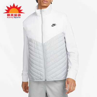 耐克男士保暖运动训练棉马甲