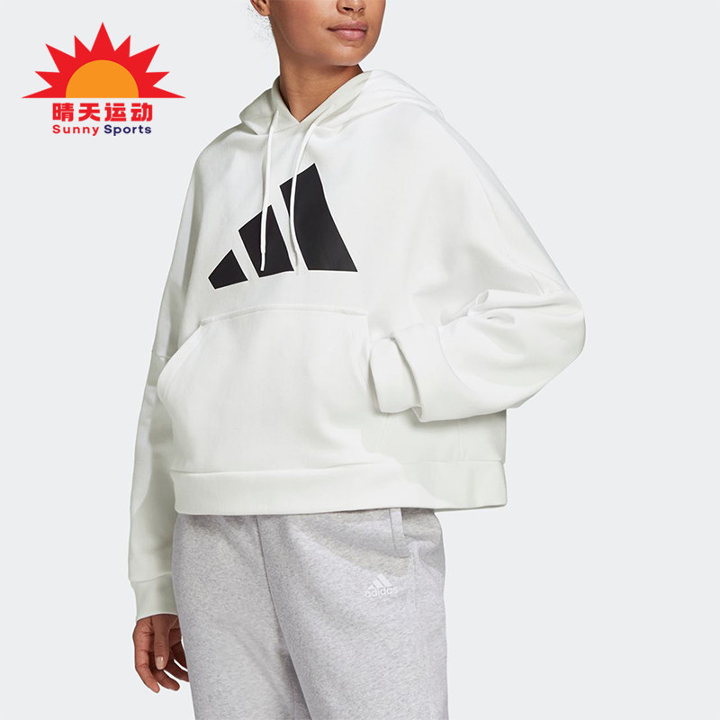 Adidas/阿迪达斯正品W UR Hoodie新款女士运动舒适休闲卫衣GC9168